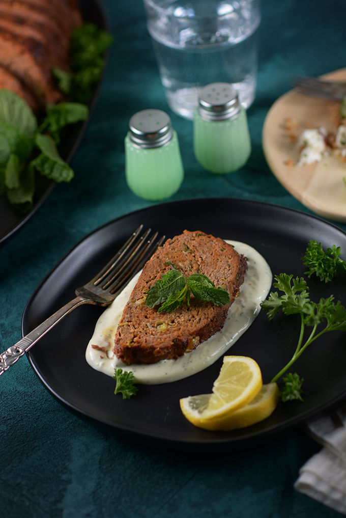 Lamb Meatloaf with Yogurt Sauce Simple Seasonal