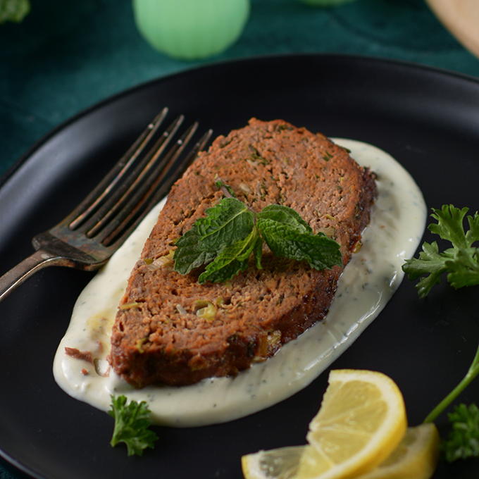 Lamb Meatloaf with Yogurt Sauce Simple Seasonal