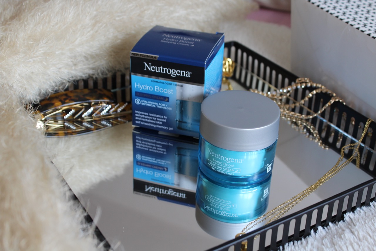 Neutrogena Hydro Boost sleeping cream review, perfect hydration