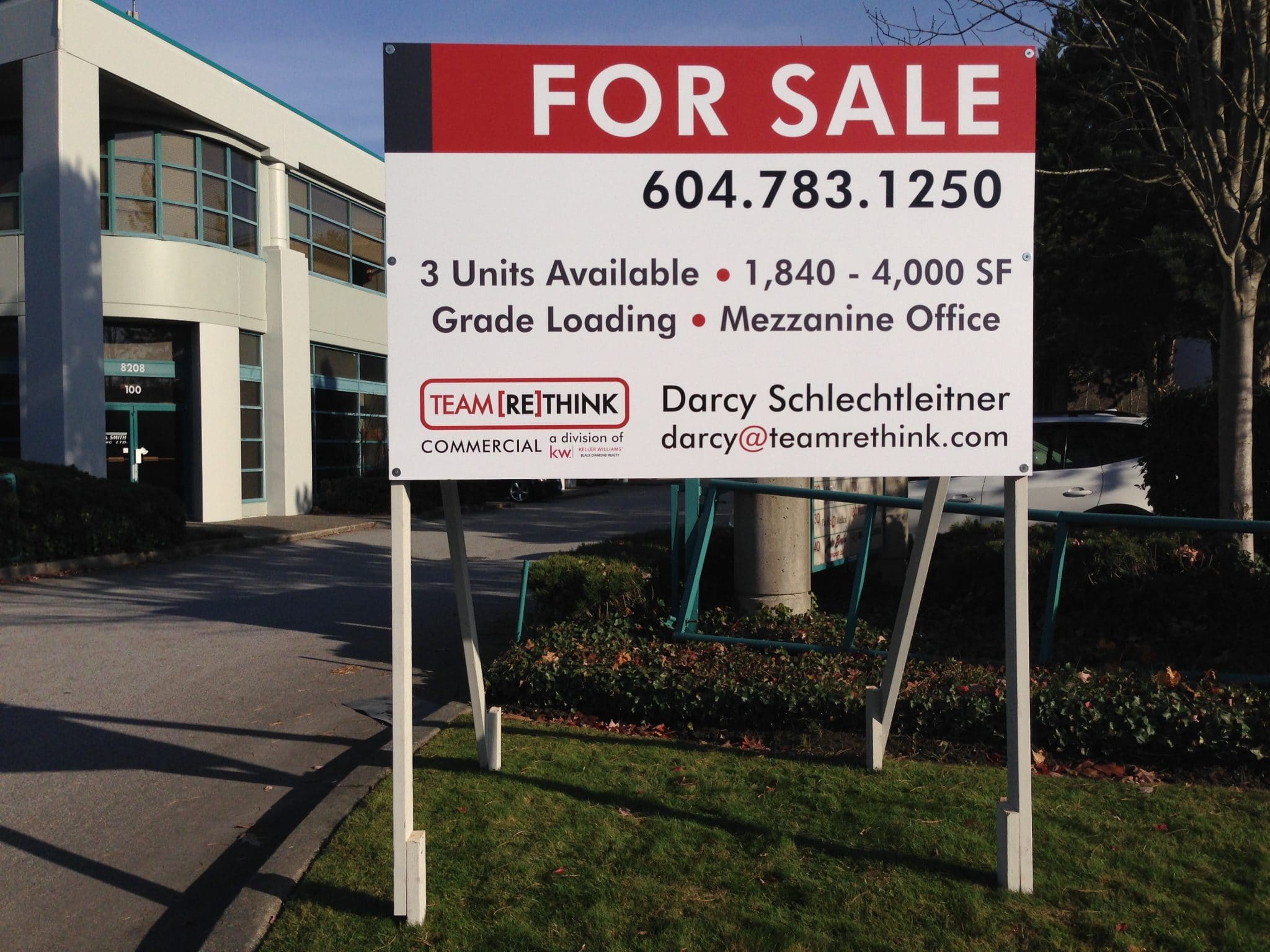 Team ReThink For Sale Sign Street View 1.1 Simple Sign