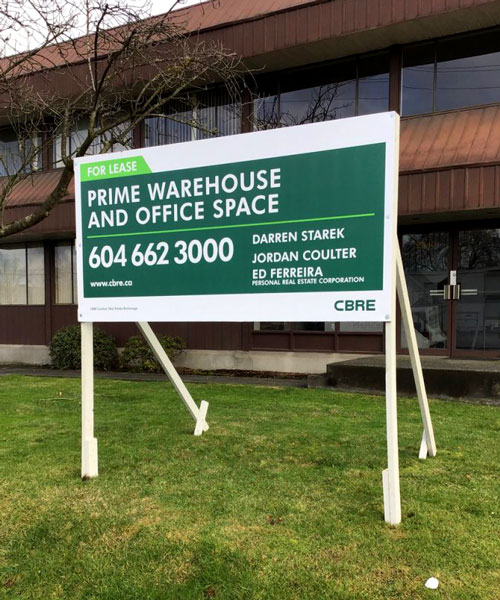 Simple Sign Commercial Real Estate Signs Vancouver & Toronto