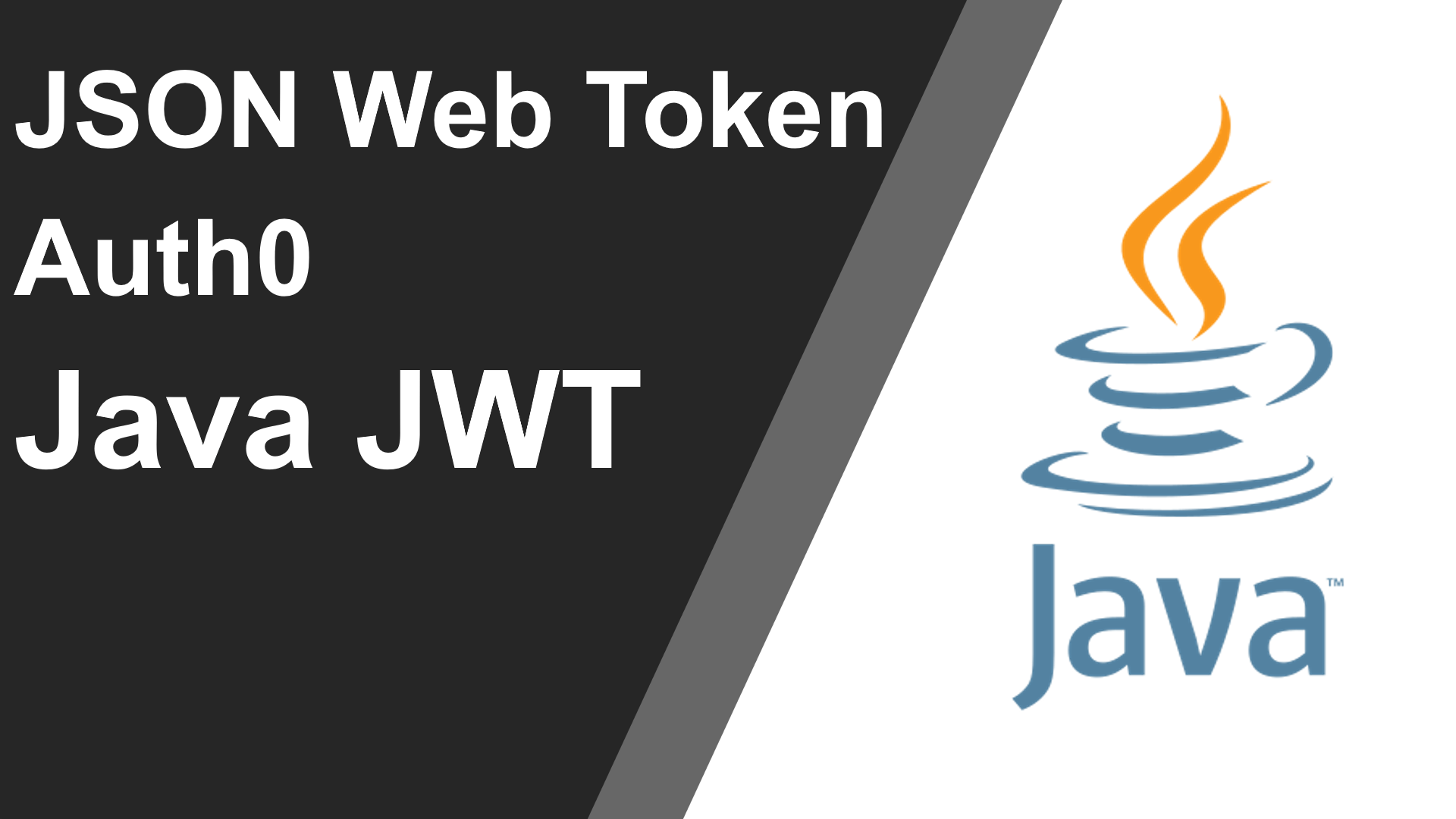 JSON  Token in Java using Auth0 Java JWT Library