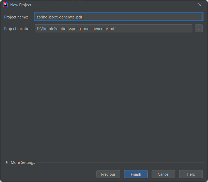 Spring Boot Generate PDF File from HTML Template