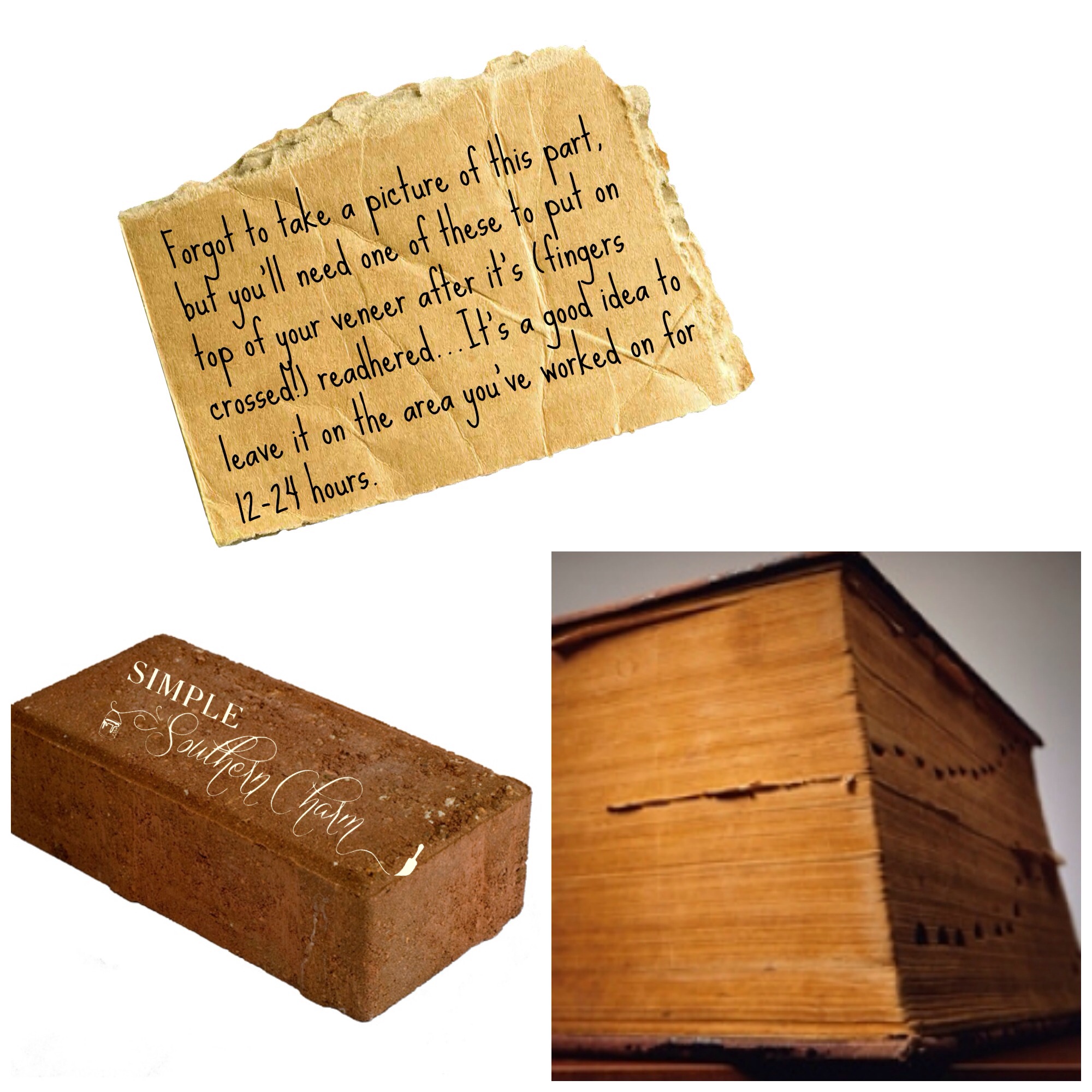 How to repair bubbled veneer • Simple Southern Charm