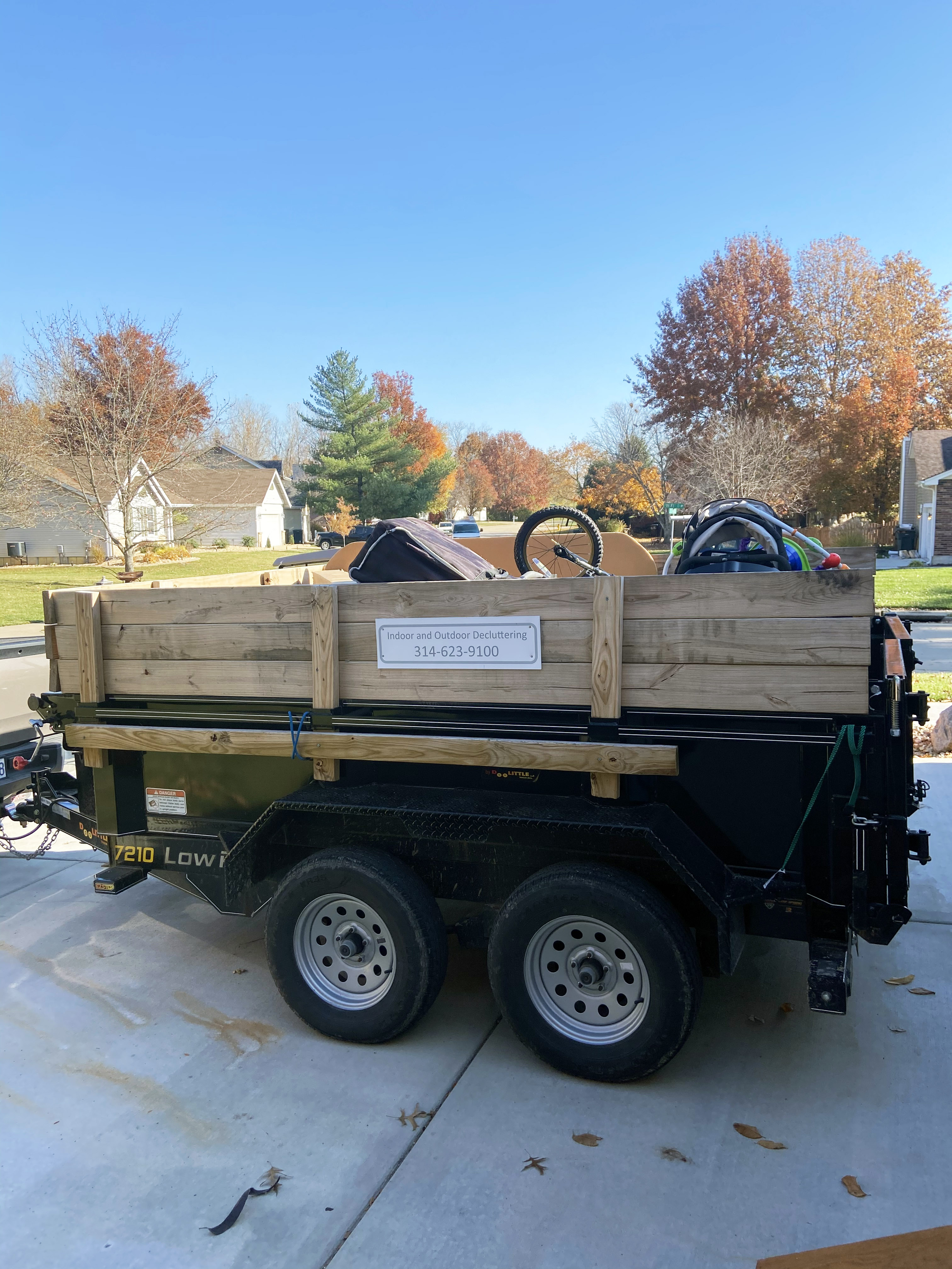 Mobile Dumpster Dropoff SimpleSpace Less Clutter Less Stress