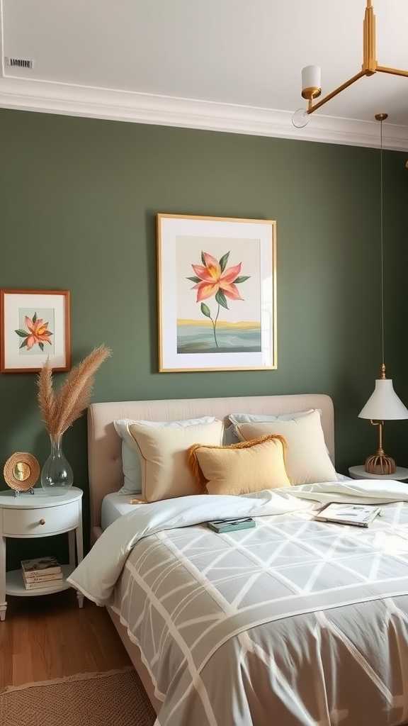 21 Stunning Olive Green Bedroom Ideas for a Cozy Retreat