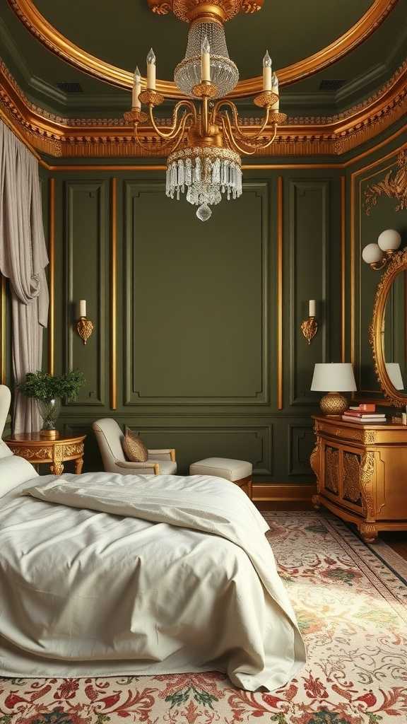21 Stunning Olive Green Bedroom Ideas for a Cozy Retreat