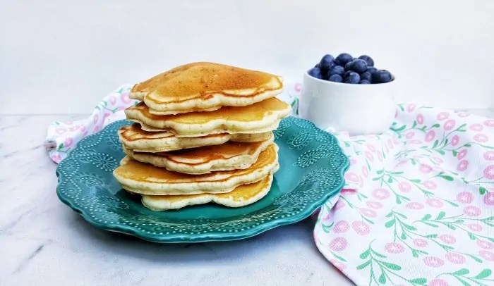 Everything Pancakes Sausage, Eggs and Syrup in the Mix Simple Sweet
