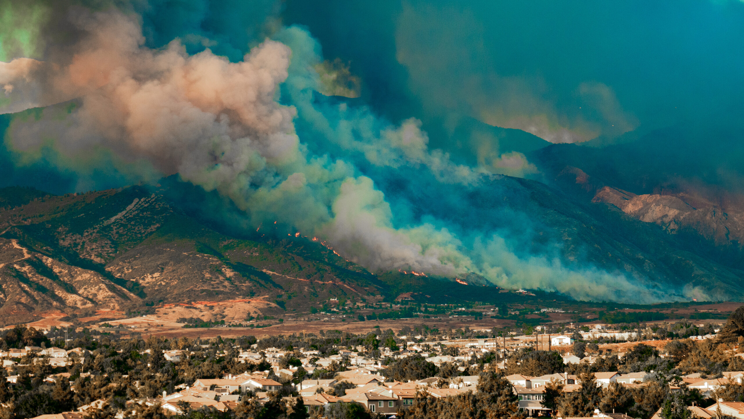 Wildfire Threat to Inpatient Health Care Facilities in California
