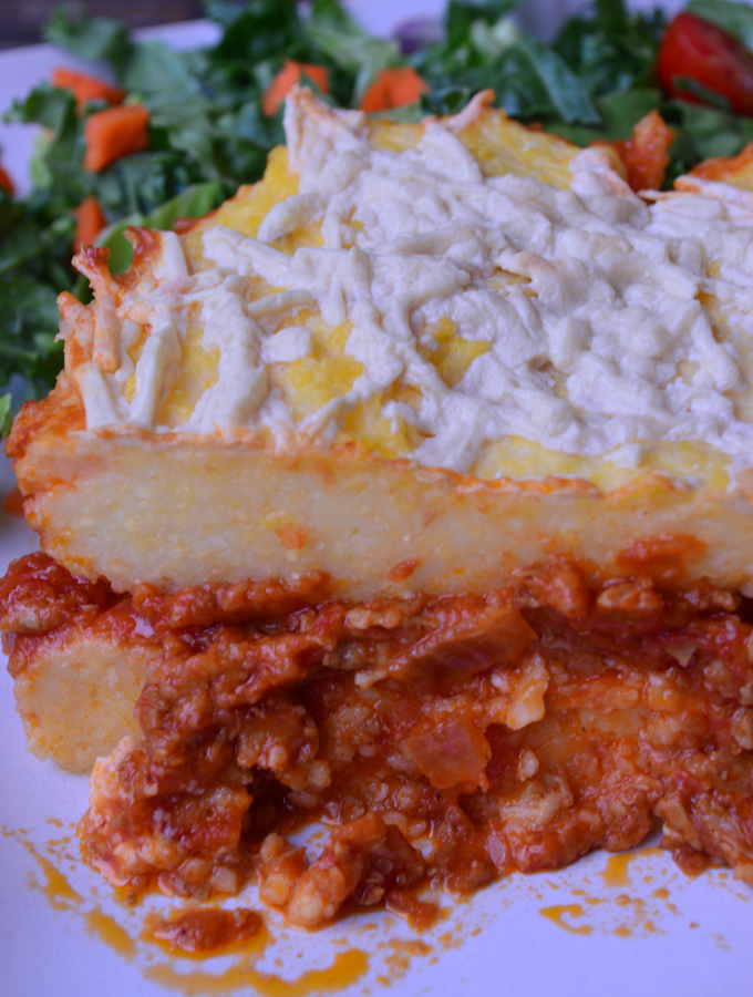 Vegan Polenta Lasagna Recipe Simple Vegan Bites