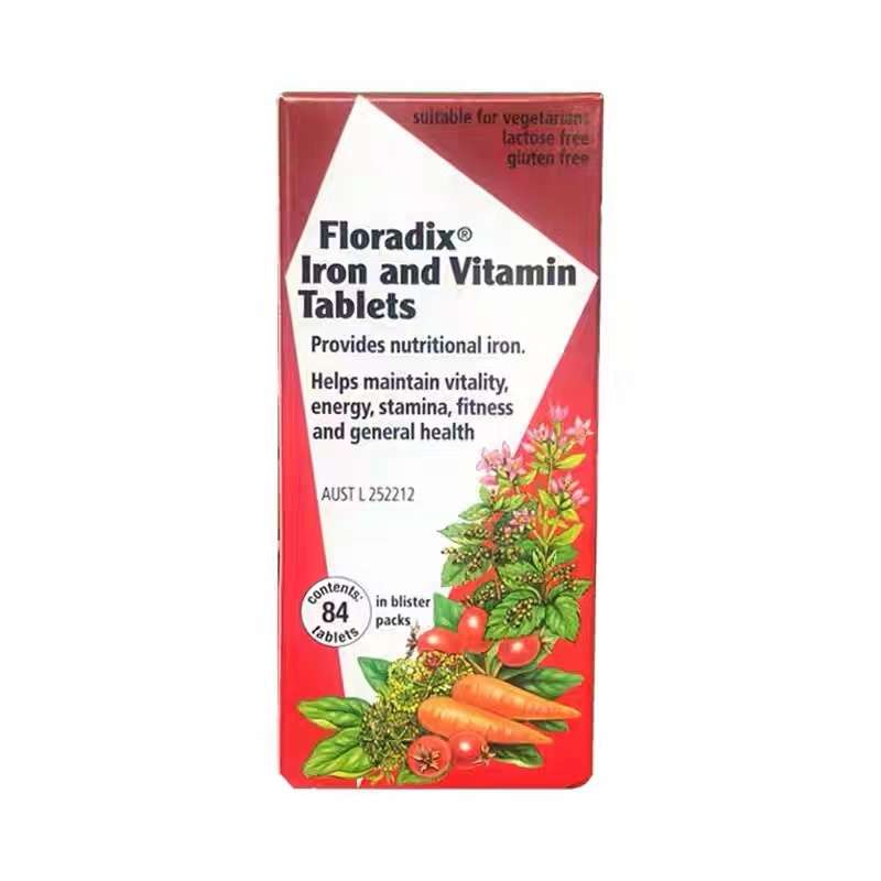 Floradix Iron and Vitamin 84 Tablets Simple Vitamins
