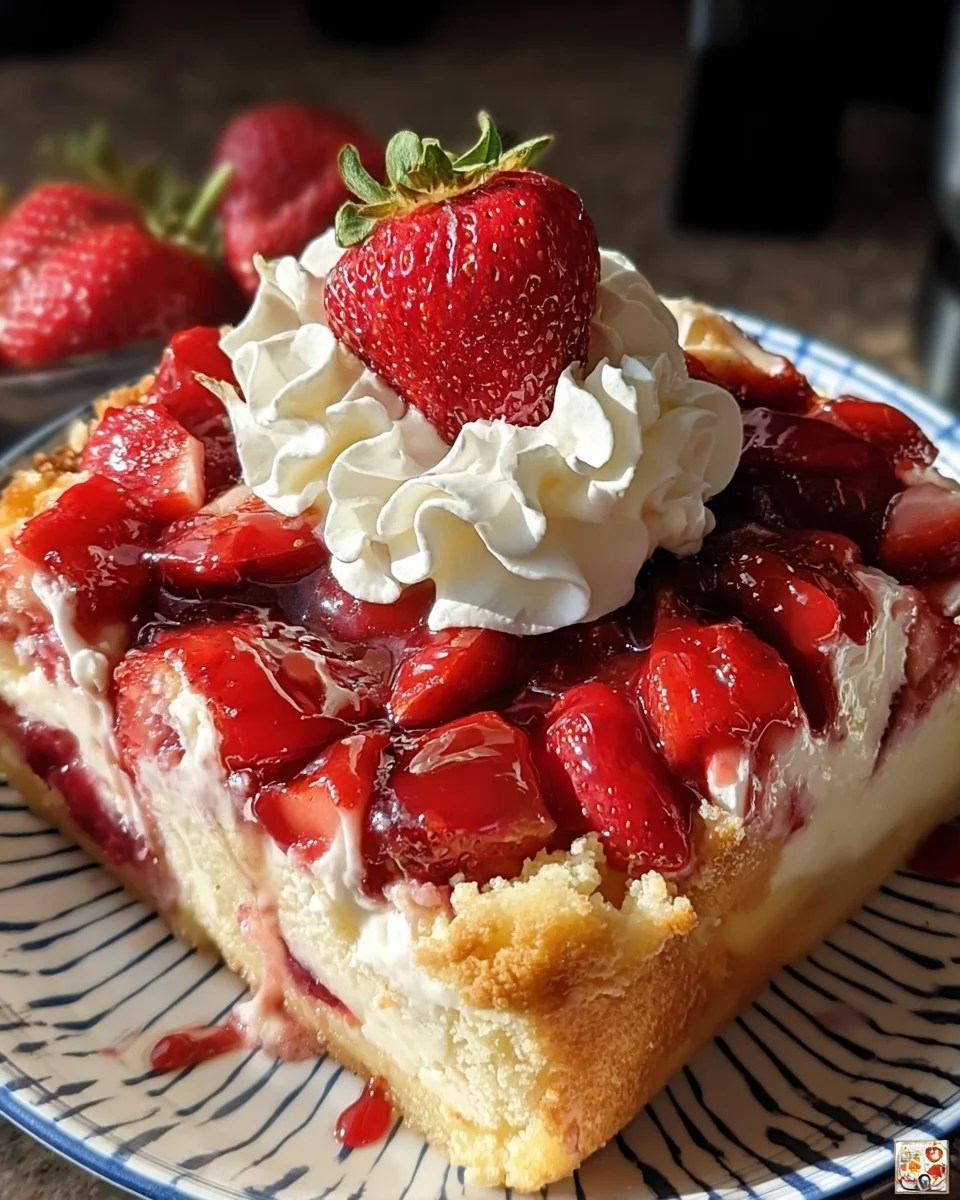 Strawberry Cheesecake Dump Cake The Easy Delightful Dessert