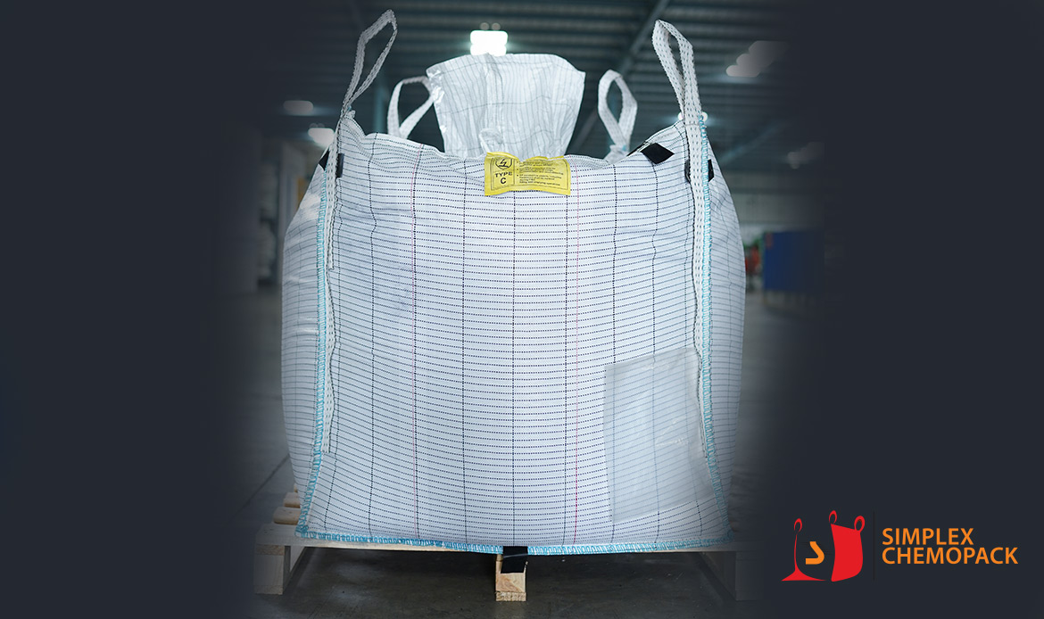 TypeC Conductive Bulk Bags Manufacturer Simplex Chemopack