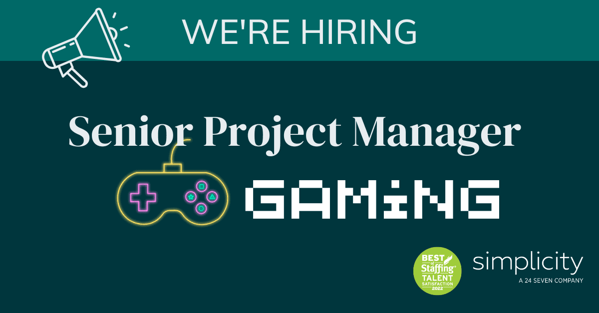 Senior Project Manager, Gaming Simplicity Consulting