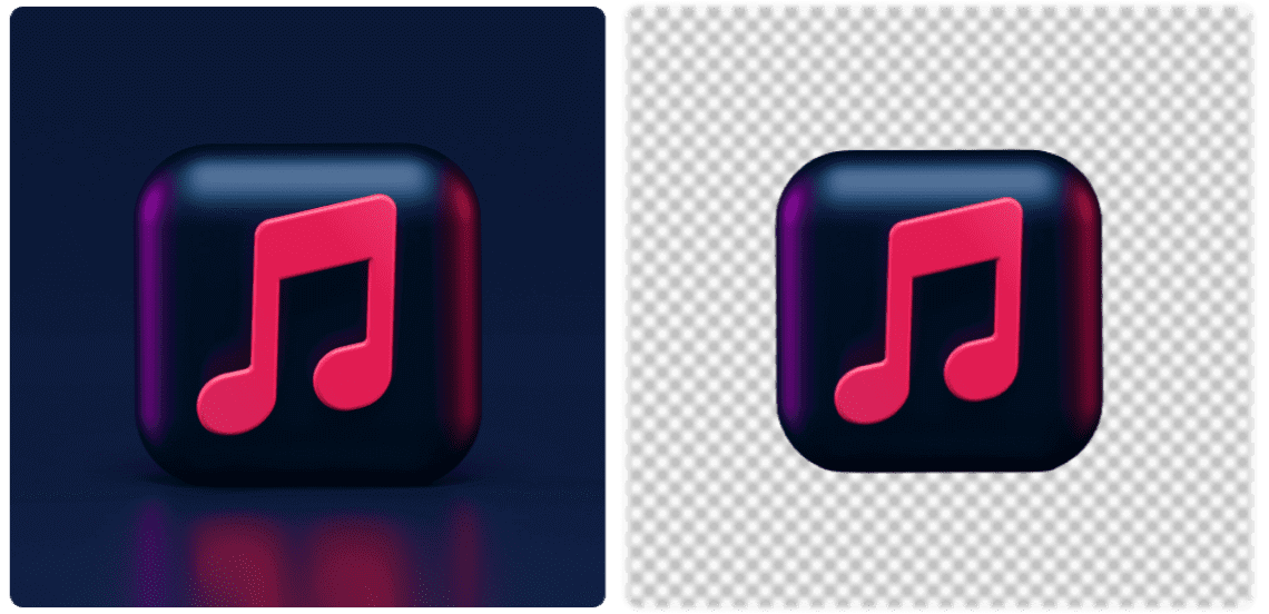 Free Background Remover Tool For Music Image