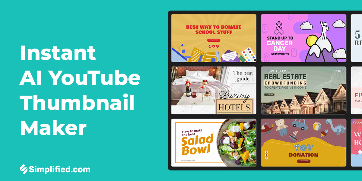Create Stunning Thumbnail With AI YouTube Thumbnail Maker
