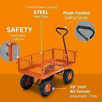 Picture of the Superhandy Wagon Cart 400lbs