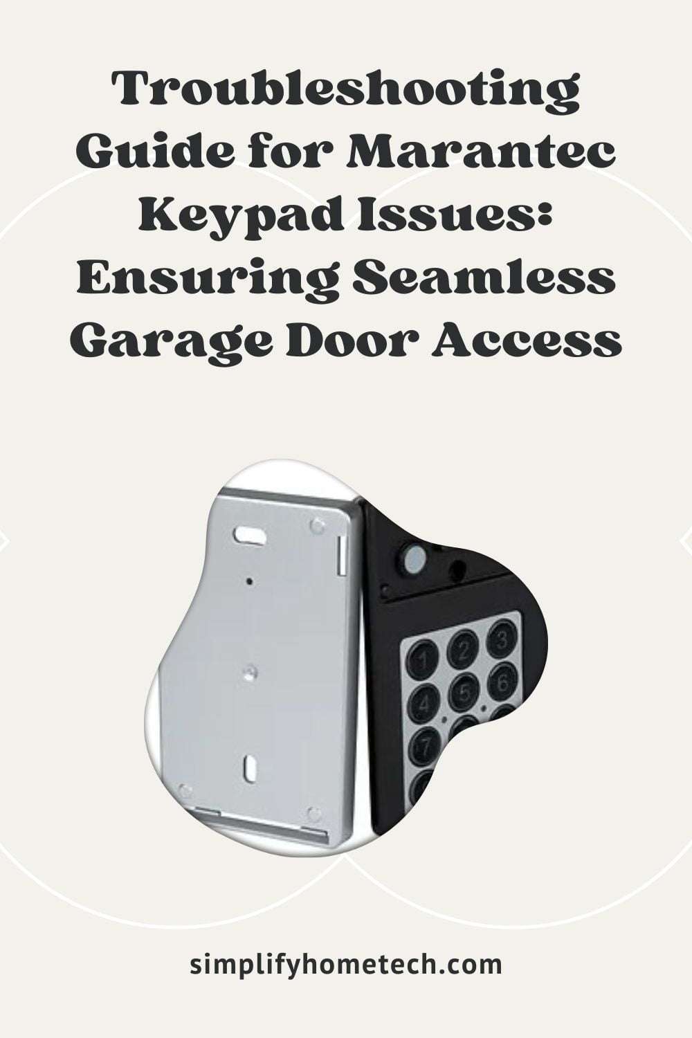Troubleshooting Guide for Marantec Keypad Not Working Issues Ensuring