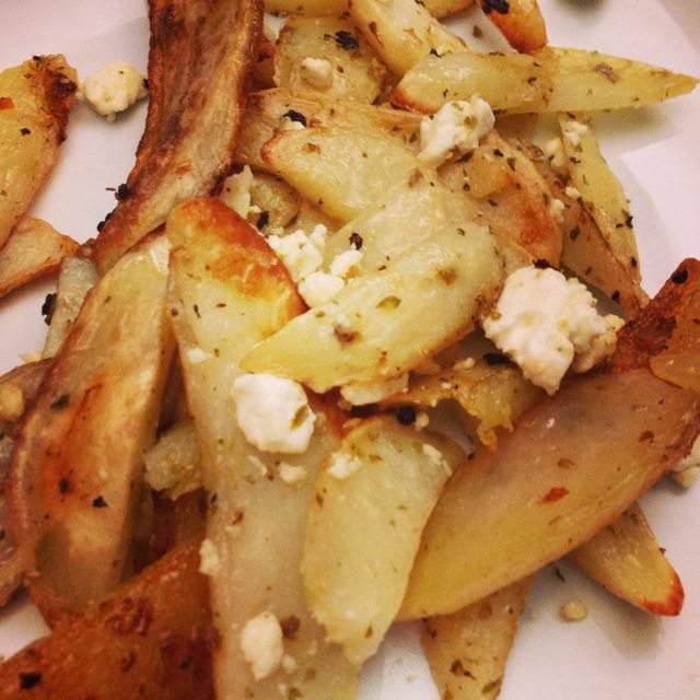 Roasted Greek Potato Wedges Recipe Simplify, Live, Love