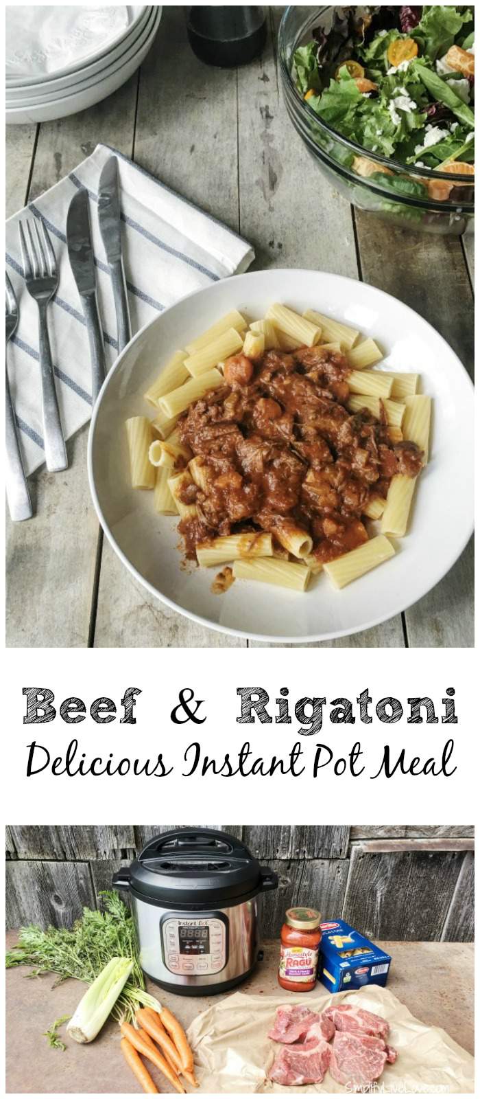 Instant Pot Beef Roast with Rigatoni Hearty & Delicious! Simplify