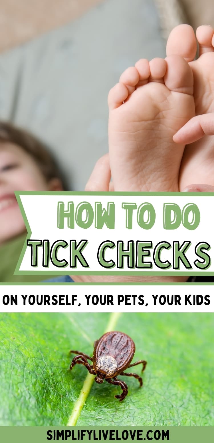 How to Do a Tick Check on Yourself, Your Kids, and Your Pets Simplify