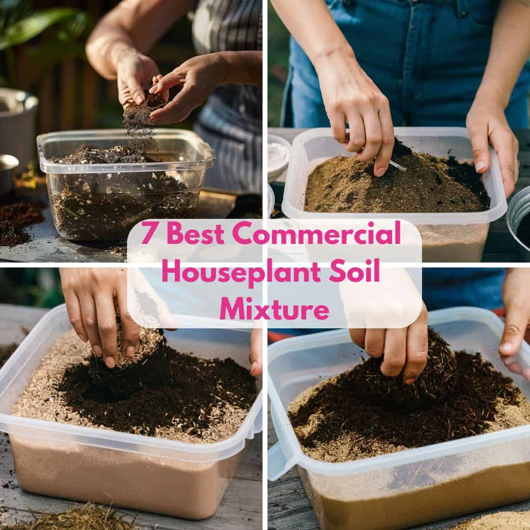 7 Best Commercial Houseplant Soil Mixture For Lush & Healthy Plants