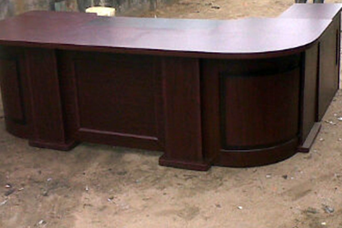 Buy brown corner desk in Lagos Nigeria