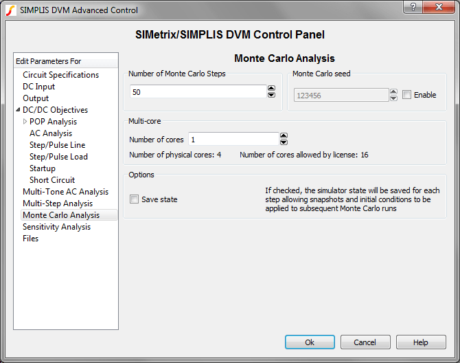 Monte Carlo Analysis