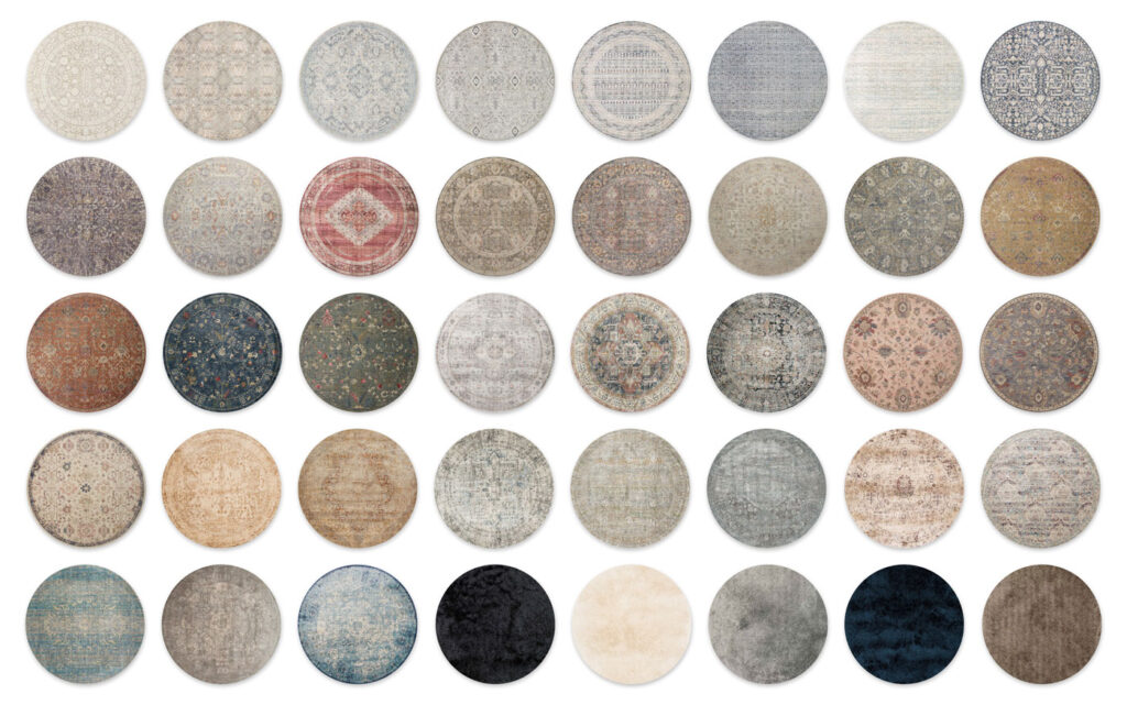 40 Big Round Rugs SimPlistic Sims 4