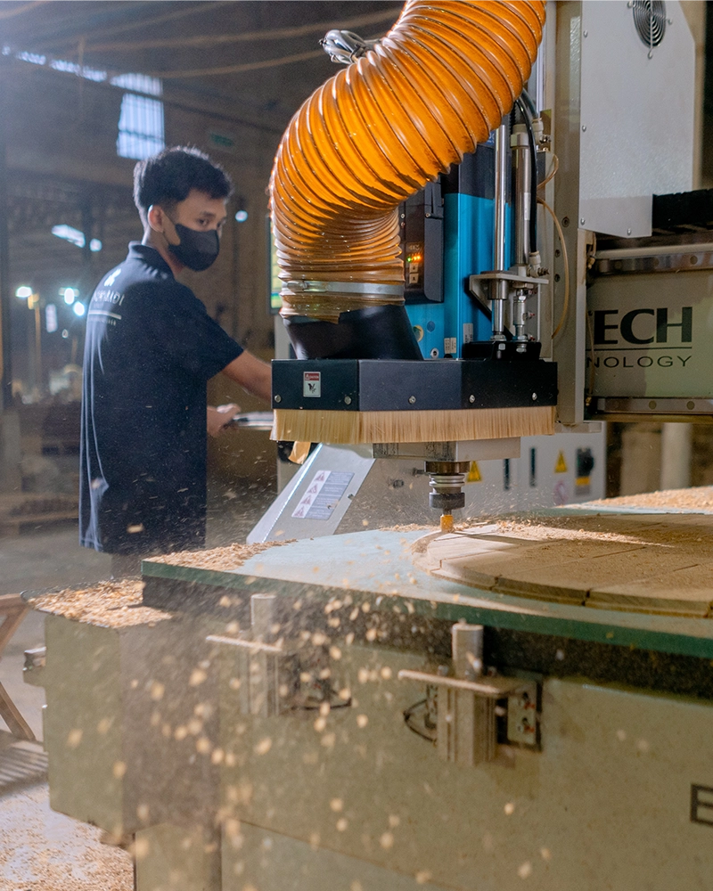 Woodworking Industry SIMPLY. Logistic Systems GmbH