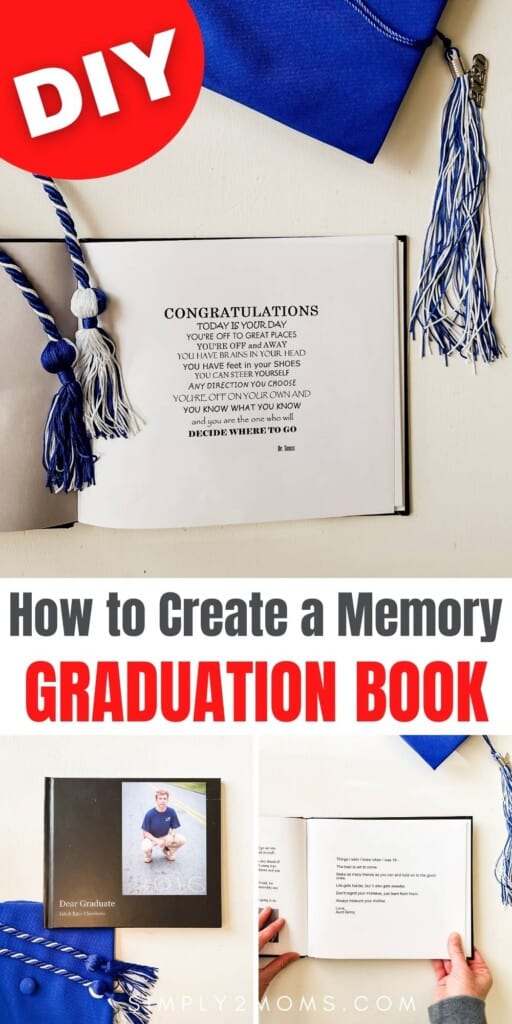 Graduation Memory Book Simply 2 Moms Family