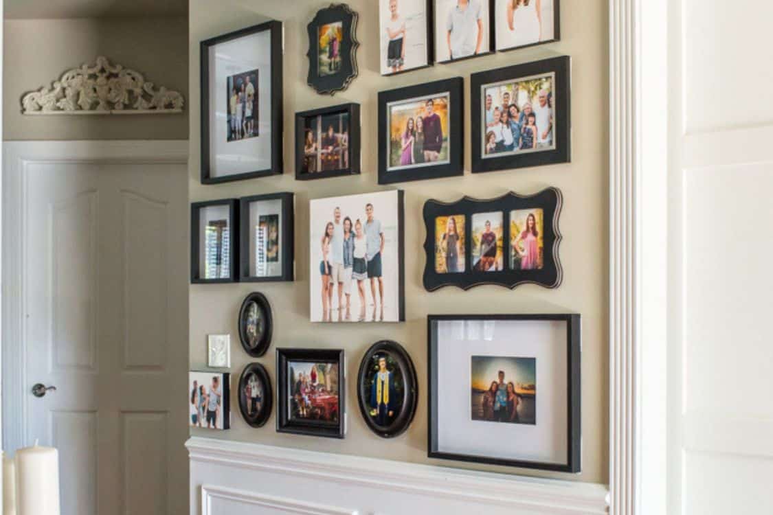How to Plan and Install a Front Entry Gallery Wall Simply2moms