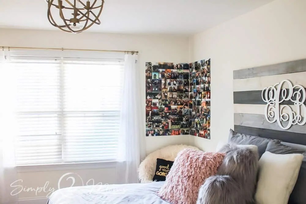 DIY poster board photo collage Simply2moms