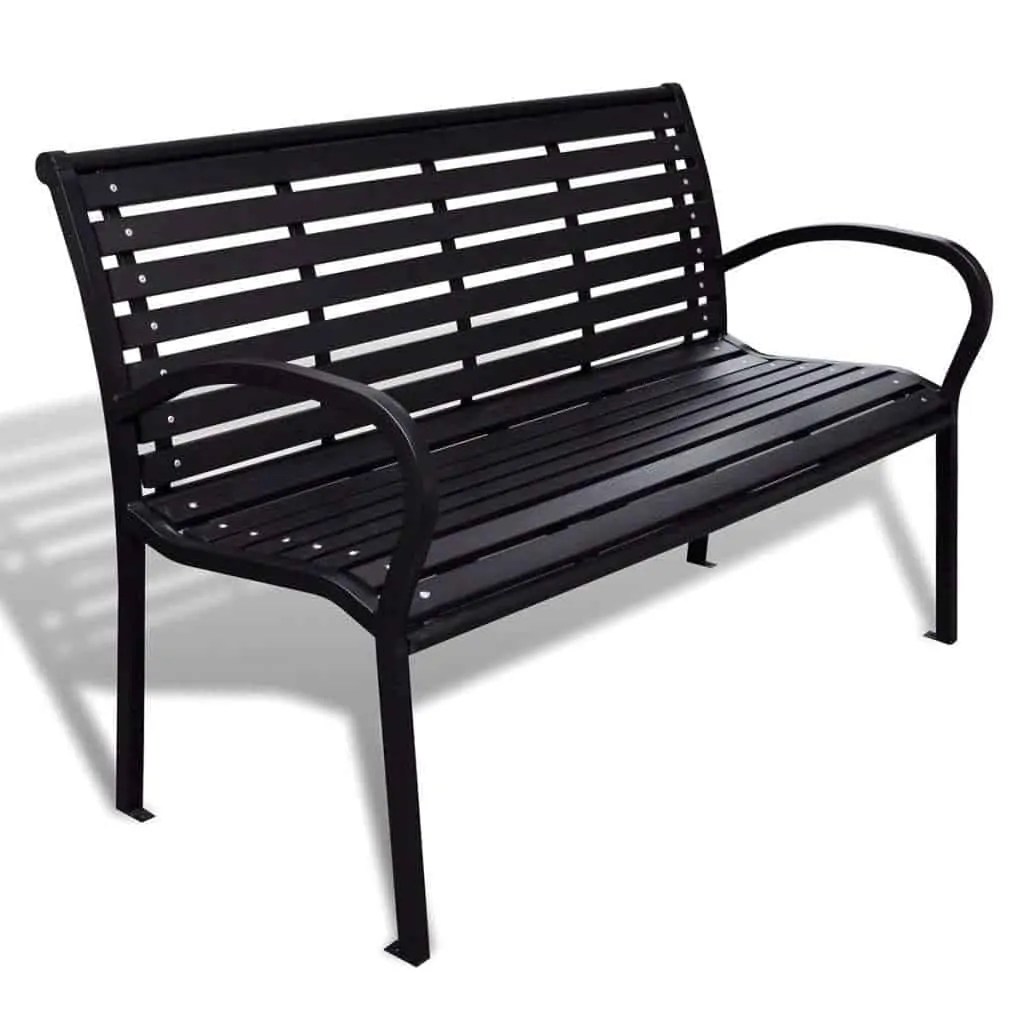 11 of the Best Outdoor Black Benches Under 300 Simply2moms