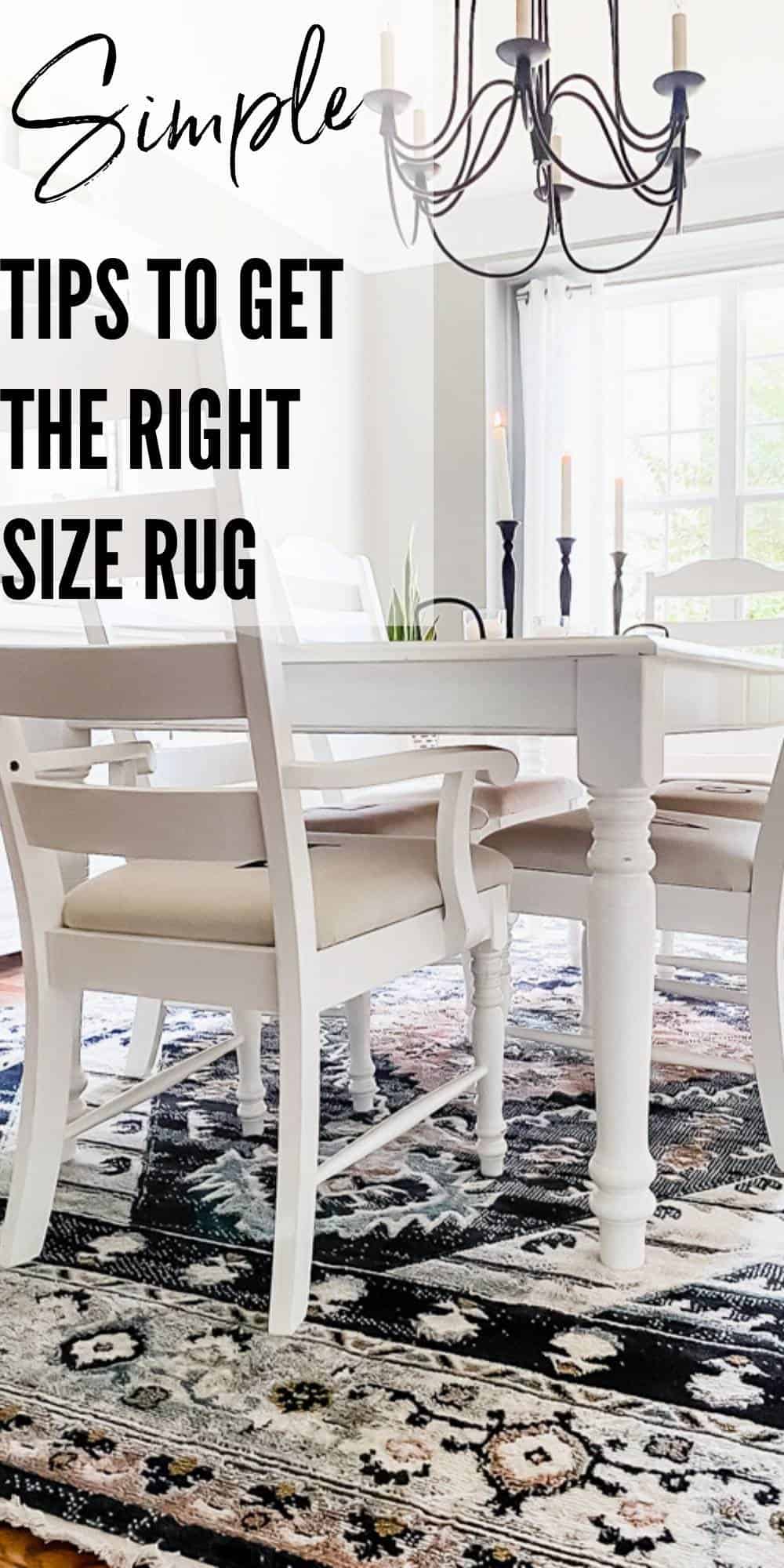 How to Choose the Perfect Dining Room Rug Simply2moms