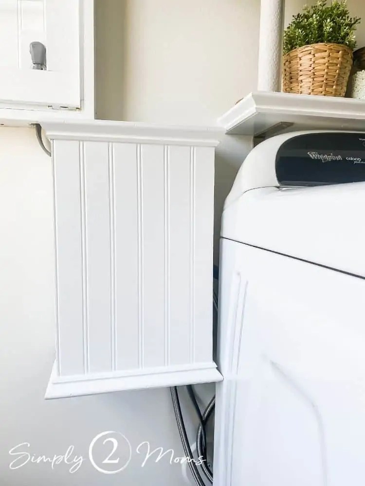 How To Cover Up Ugly Washer Hookups Simply2moms