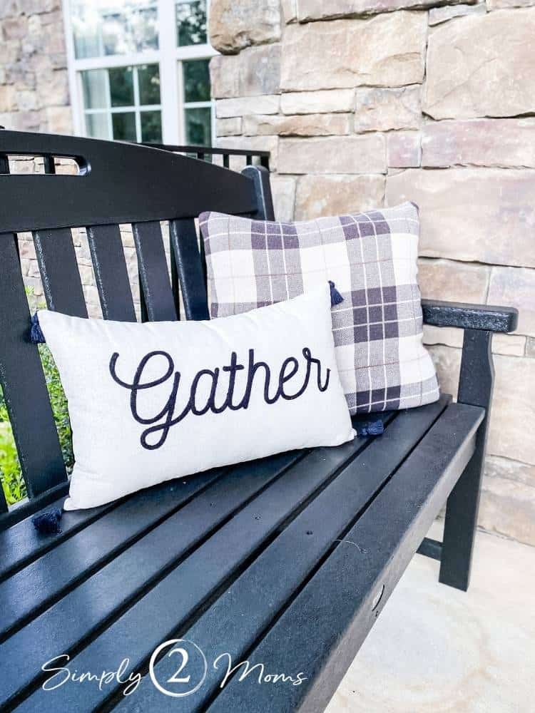 How To Create a Bright and Sunny Fall Front Porch Simply2moms