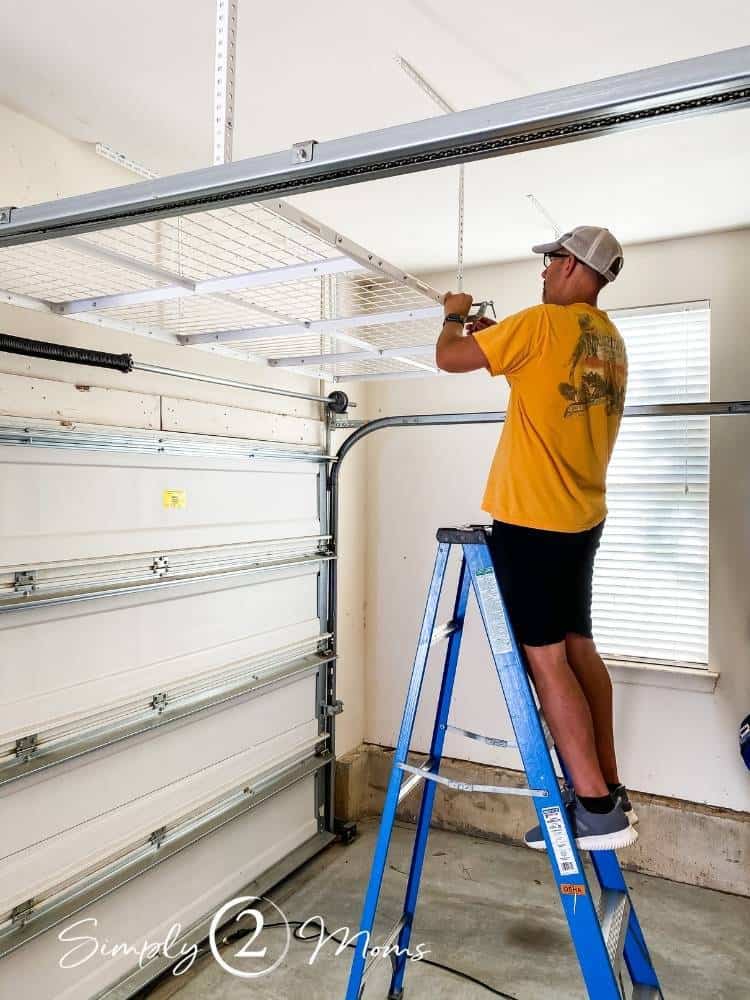 Top Rated Overhead Garage Storage Racks Dandk Organizer