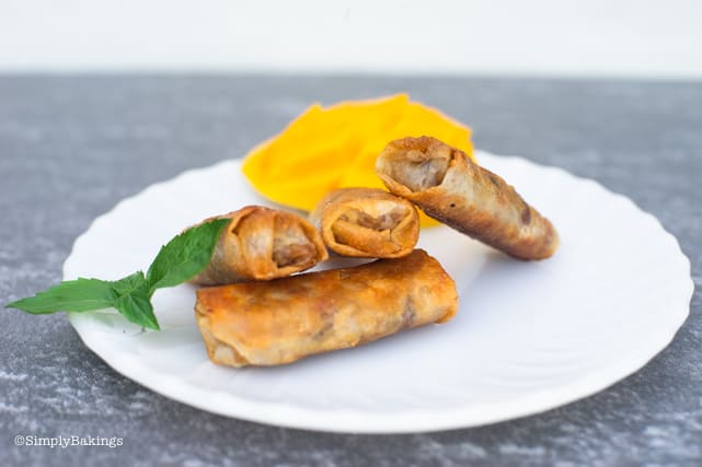 Vegetable Lumpiang Shanghai Simply Bakings