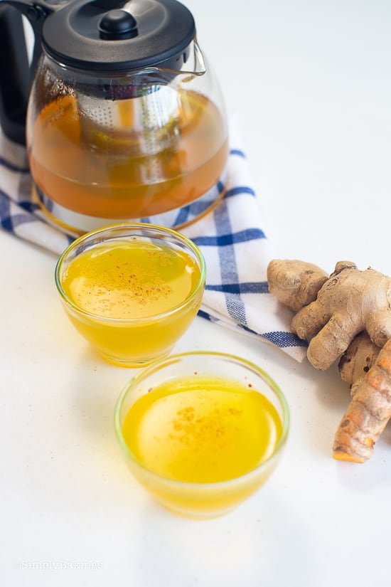 HOMEMADE GINGER TEA RECIPE