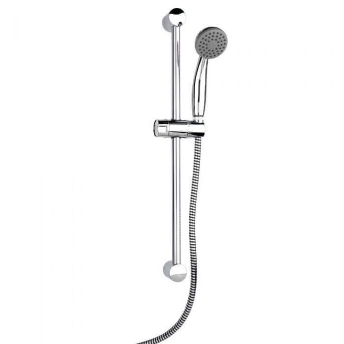 Single Mode Shower Rail Riser Kit With Head & Hose