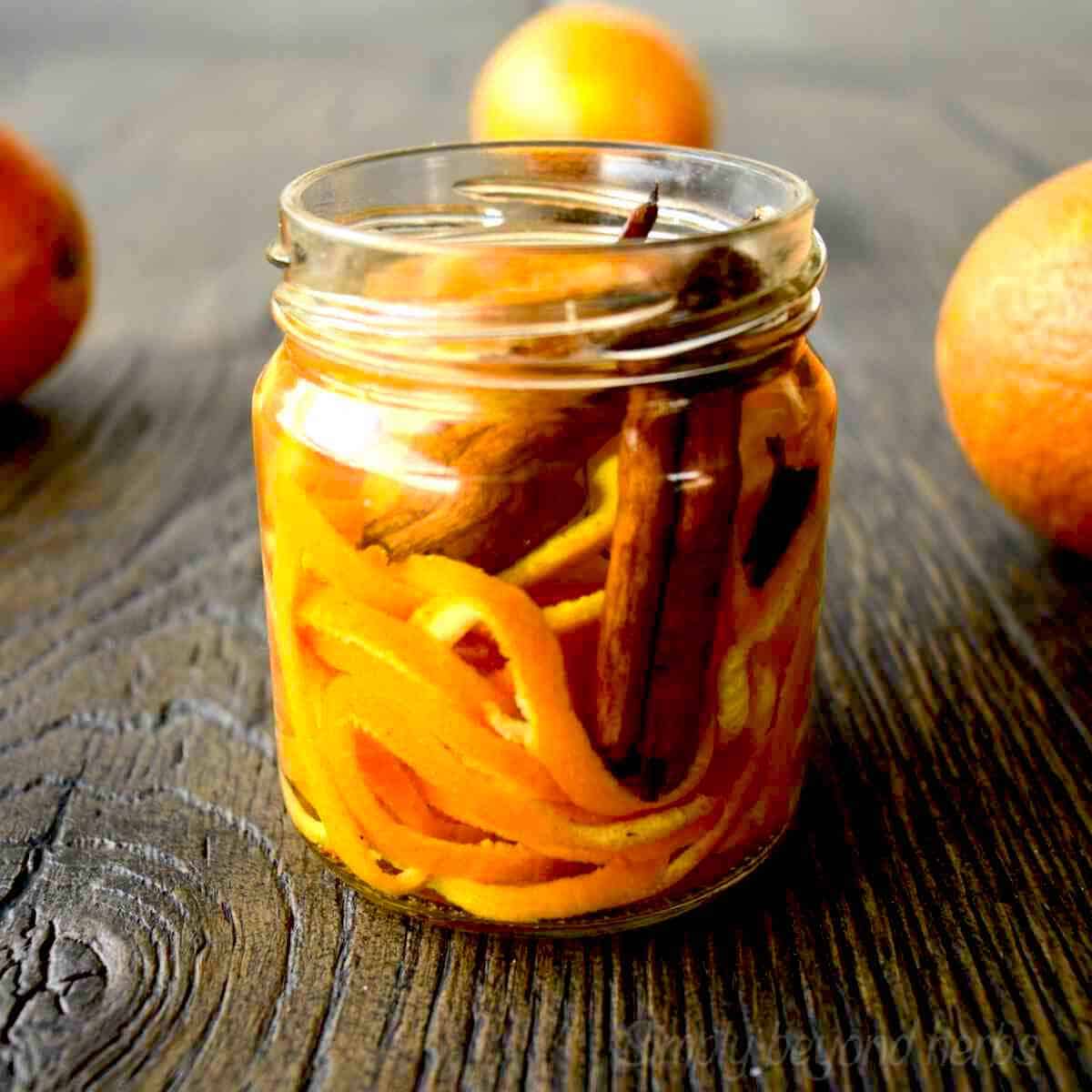 How to make homemade orange extract SimplyBeyondHerbs