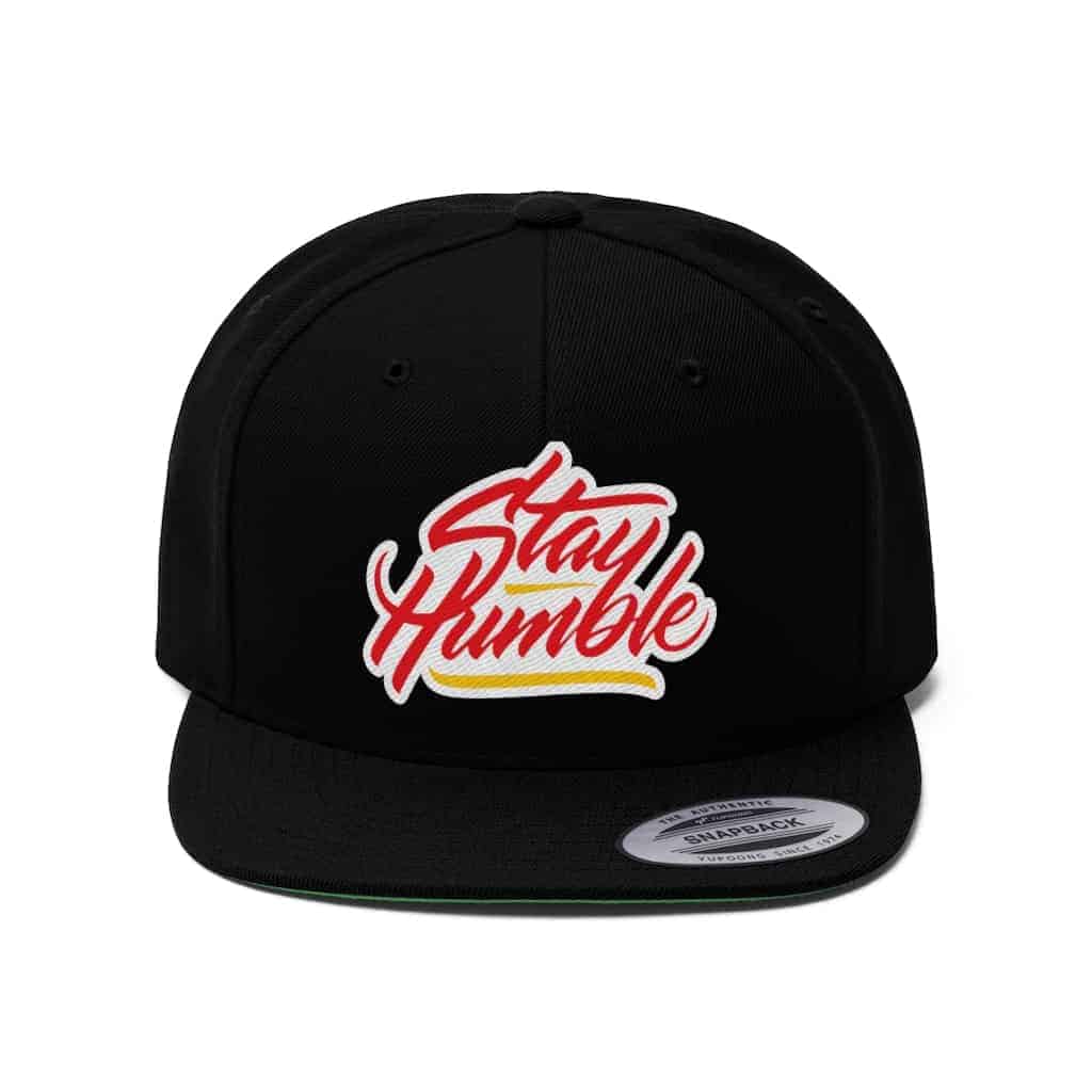 “Stay Humble” Flat Bill Hat Simply Blessed Studio