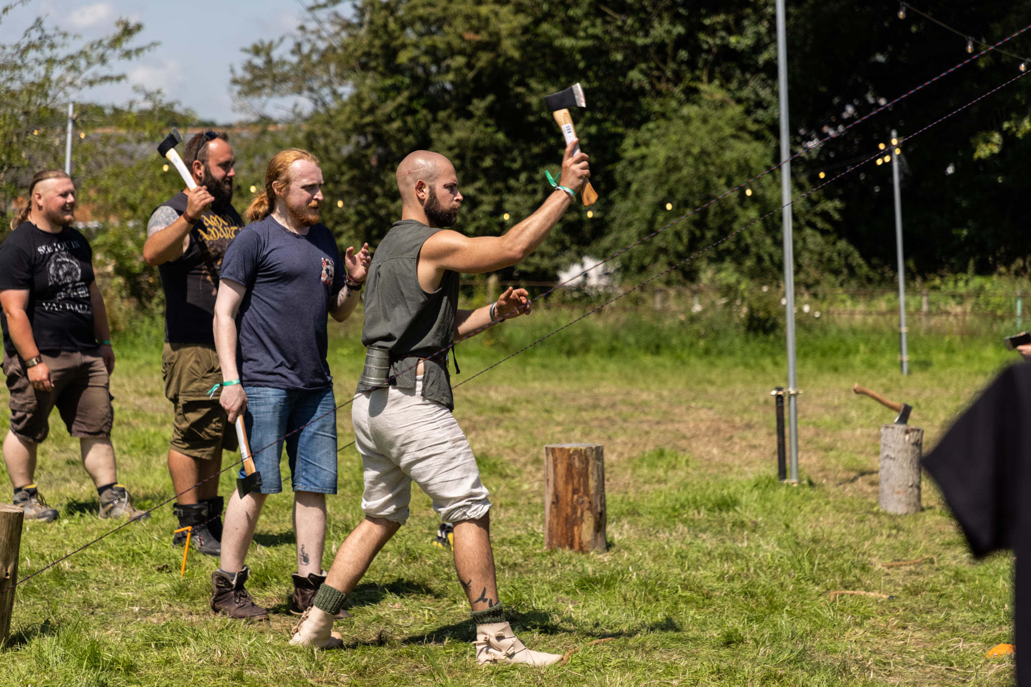 Schedule online with TimberJacks Axe Throwing Kit Hire (Shropshire) on Booking.page