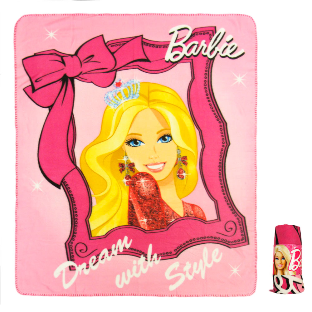 Barbie Fleece Blanket atelieryuwa.ciao.jp