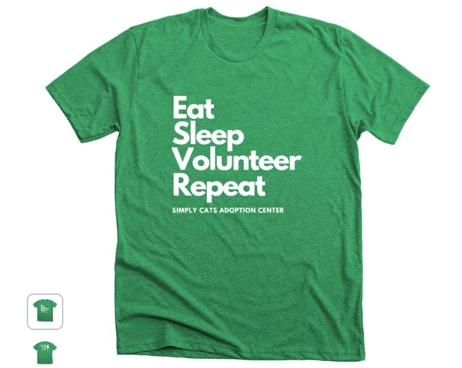 Volunteer Apparel Volunteer Apparel Volunteer Simply Cats