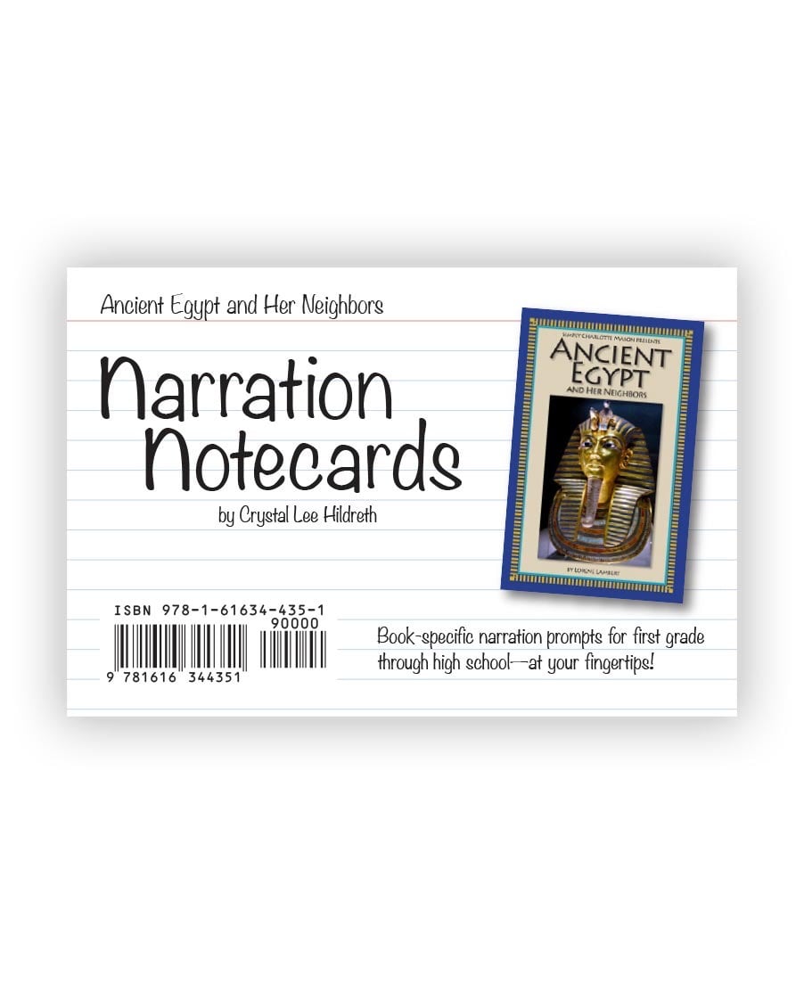 Narration Notecards for Ancient Egypt and Her Neighbors Simply