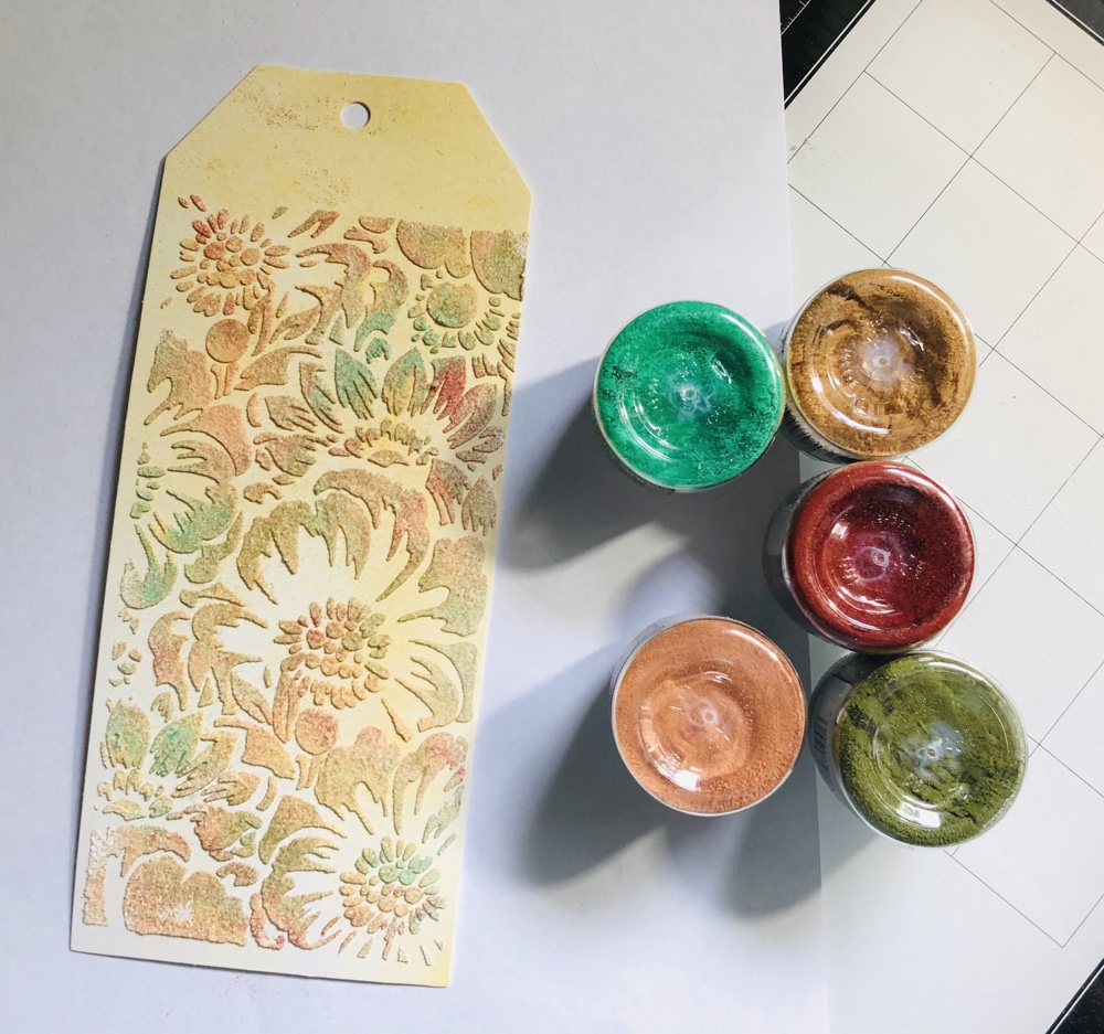 Embossing with Tim Holtz Distress Embossing Glaze simplycraftydesigns