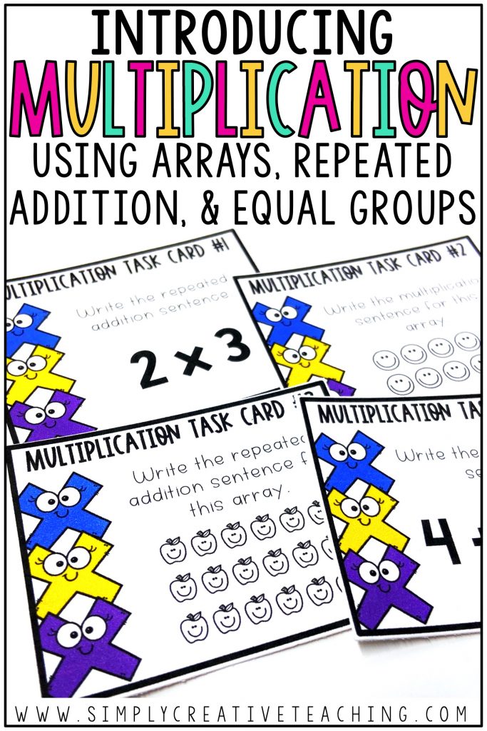 Introducing Multiplication How To Activities & Ideas Simply Creative