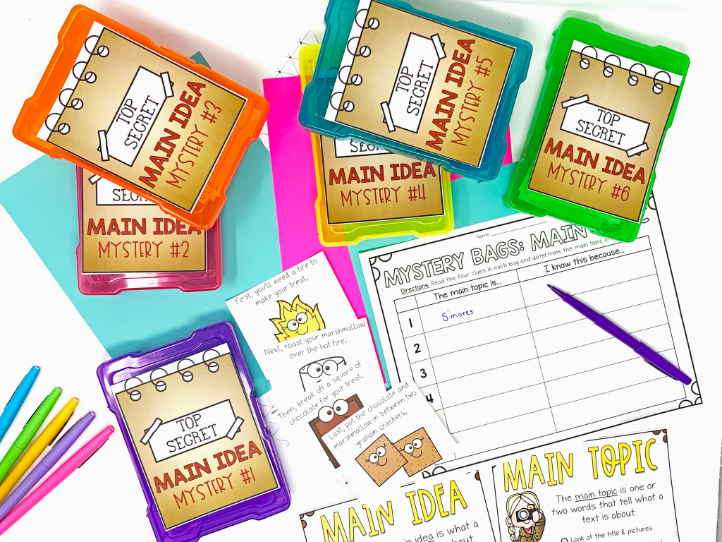 The #1 Way to Teach Main Topic vs Main Idea In A Paragraph - Simply